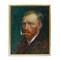 Stupell Industries Van Gogh Portrait with Smoke Floating Frame, design by Masters Redux